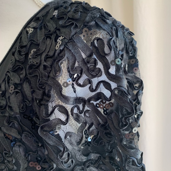 Sequenced Black Mini Dress | Small | LBD | Small - Picture 4 of 4